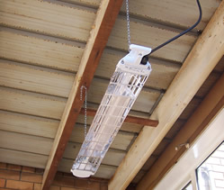 Umbrella Mounted Outdoor Heatstrip